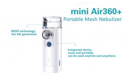 China mini Air 360+ Mini portable pocket ultrasonic Mesh Nebulizer with CE ROHS supplier