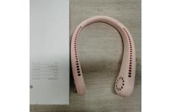 China 3.7V 1800mAh Portable Fan Wear Around Neck Push Button Control supplier