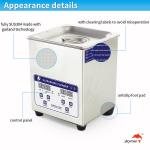 60 Watt Ultrasonic Cleaning Equipment 2L For Diamond / Gold / Silver Products for sale