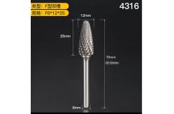 China AX122506X Tungsten Carbide Rotary Burr 6mm Shank Carbide Burrs supplier