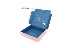 China Printed Custom Apparel Packaging Boxes Garment Packing Recycle 2.15mm Thickness supplier