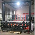 8700*2890 Automatic Paper Stacker Machine PLC 1700mm Stack Height for sale
