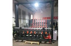 China 8700*2890 Automatic Paper Stacker Machine PLC 1700mm Stack Height supplier