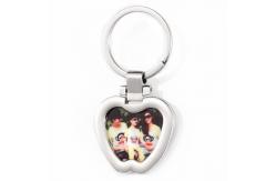 China Sublimation Metal Photo Frame Keychain Keyring Picture Frame supplier