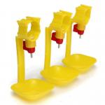 Hanging Drip Cups Poultry Drinking Line Parts Nipple Drinkers For Broilers for sale