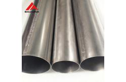 China ASTM SB338 Gr2 Pure Titanium Pipe For Heat Exchanger supplier