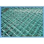 ASTM A392 Colored Chain Link Fence Mesh Roll Polymer Coated For Engineerings for sale
