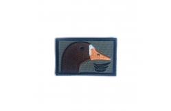 China Armband Clothing 3D Puff Patches Velcro Ironing Backing For Bags supplier