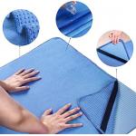 Quick Dry Rpet Microfiber Suede Hot Yoga Mat Towels Non Slip Custom Logo for sale