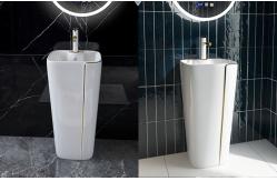 China P Trap S Trap Pedestal Sanitary Ware Basin Floor Standing Hand Wash supplier