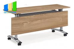 China Meeting Room Folding Stackable Conference Tables Executive Computer Office Desks With Drawer supplier