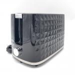 New design black housing 2 slice toaster toaster sandwich maker