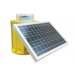 ICAO Solar Obstruction Light 2000cd Medium Intensity Tower Waring Type 20W Red flashing light for sale