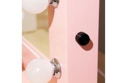 China Dimmable LED Lighted Makeup Mirror With Music Player And Adjustable Lights supplier