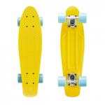 22inch Penny Board Skateboard Deck With Yellow Color For Beginners for sale