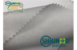 China 100% Cupro Smooth White Non Woven Fabric / Breathable Non Woven Polyester Fabric supplier