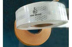 China Industrial Ece 104 Reflective Tape , Yellow Conspicuity Tape  Approval In Reflective Material supplier