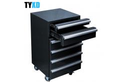 China Cold Rolled Steel Rolling Tool Cabinet , 2 Drawer Metal Tool Box supplier