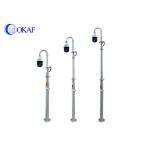 RS485 Control 3.5M Mobile Telescopic Antenna Pole 3.5m Height With Self Locking for sale
