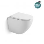 High Quality White Square Wall Hung Toilet Modern Ceramic Sanitary Ware Tankless Wall Mount Hanging Toilet Bowl for sale