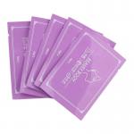 Logo Printing Flat 3 Side Seal Pouch For Perfume Lotion Cream Powder Sachet for sale