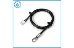China Ring Lug 10K 3950 Power NTC Thermistor 125deg Surface Temperature Sensor supplier