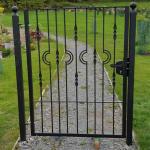 Hand Forged Wrought Iron Guardrail Customized Services Available for sale