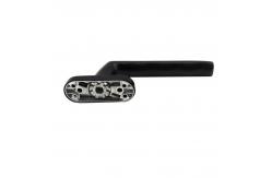 China Aluminum Black Sliding Door And Window Handles Simple Style child proof supplier