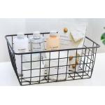 Customized 304 Stainless Steel Wire Mesh Storage Baskets For Kitchen And Bathroom for sale