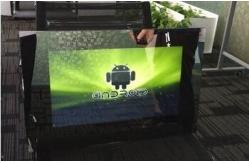 China Rectangle Wall Mounted Smart TV Mirror Defogger Space Saving High Visibility supplier