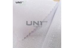 China Woven Fusible Lining Roll For Chef Hats 150cm Width Good Adhesive Strength supplier