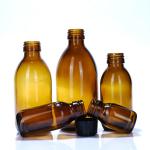 1000ml 2.5L Brown Amber Medicine Bottles With Screw Cap Laboratory for sale