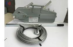 China 54KN Handle Wire Rope Hoist Overhead Pilot Pulling Hoist Transmission Line Stringing Tools supplier