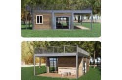 China Weather Resistant Folding Container House Steel Frame Fold Up Container House supplier