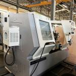 Middle duty 1000mm Cnc Turning Machine CK6136 CNC Lathe 8 Station Electric Turret