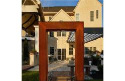 China Garden Decoration Electric Rusted Steel Water Feature Process Welding supplier