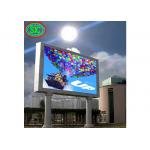 P10 Outdoor Led Display Tri Color Digital Billboards, Lightweight And High Resolution And High Brightness for sale