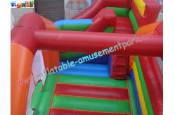 China Durable Commercial  Inflatable Bouncy Slide For Outdoor / Backyard supplier