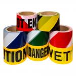 PE Barrier Tape Non-adhesive Roll Waterproof  Plastic Barrier Tape for Hazardous Areas for sale