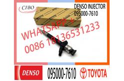 China High quality common rail diesel fuel injector 23670-0R010 236700R010 095000-7610 supplier