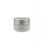 Round 20g Custom Glass Cosmetic Jars Packaging Diameter 4.7cm Height 3.2cm for sale