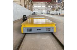 China Explosion Proof Heavy Duty Rail Electric Transfer Trolley With Roller supplier