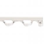 1m-6m S Fold Curtain Track Ripplefold Track System Remote Control