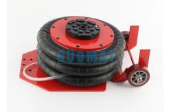 China Triple Convoluted Rubber Air Spring Pneumatic Jack 3000KG SL-000A2 supplier