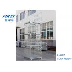Transportation 5/1 Stackability RAL Galvanized Wire Mesh Box Pallet