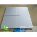 Metal Cladding Solid Aluminum Panels PVDF Sliver Color 1000x2000mm Exterior Decoration For Wall for sale