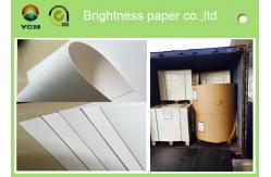 China High Stiffness Greeting Card Sheets , Glossy Cardboard Sheets Folded supplier