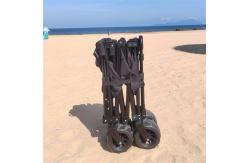 China Four wheel Foldable Wagon Cart Folding Camp Wagon With Extension Outdoor supplier