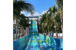 China OEM ODM Aqua Water Slide Playground Fiberglass Water Slide Rainbow supplier
