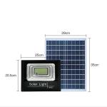 PVC Housing Solar floodlight from 20W to 220W for Outdoor Lighting for sale